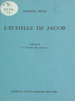 cover image of L'Échelle de Jacob